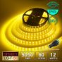 24V/10m SMD 5050 IP67 Waterproof Strip 600 LED - YELLOW