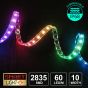 60 LED/M 12V SMD 2835 RGB LED Strip IP68 (White PCB)