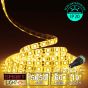 60 LED/M 12V SMD 5050 YELLOW LED Strip IP20 (White PCB)