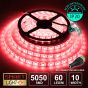 24V/1M SMD 5050 IP20 Non-Waterproof Strip 60 LED - RED