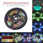 60 LED/M 5V/USB SMD 2835 RGB LED Strip IP20 (White PCB)
