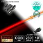 24V/5M RED COB Continuous LED Strip Tape IP20/1400 LED with 24V AC Adaptor