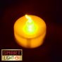 YELLOW Flameless Flickering LED Tealights