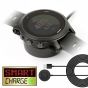 SmartCharge USB Flat Desktop Charger with 1M Data Cable For Garmin Vivomove Luxe / Style