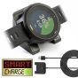 SmartCharge USB Vertical Desktop Charger with 1M Data Cable For Garmin Vivomove Luxe / Style