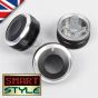 BLACK Aluminium Air-Con Knob Set for Mazda 6