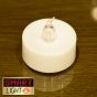 WHITE Flameless Flickering LED Tea Lights