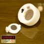 WHITE Flameless Flickering LED Tea Lights