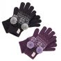 Ladies Tottie Nevis Thermal Fleecy Lined Extra-Warm Knitted Gloves Winter Riding