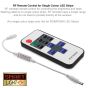 RF Wireless Remote Control/Dimmer for Single Colour LED Strips