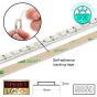 12V/5M SMD 5050 IP20 Non-Waterproof 10mm LED Strip 600 LED (120LED/M) - RGB