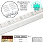 12V/5M SMD 5050 IP67 Sealed Waterproof Double Row 16mm Strip 600 LED (120LED/M) - COOL WHITE
