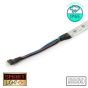 12V/10M SMD 5050 IP65 Waterproof Strip 600 LED - RGB+COOL WHITE