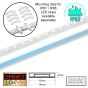 12V/10M SMD 5050 IP67 Sealed Waterproof Strip 600 LED - RGB+COOL WHITE