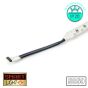 60 LED/M 12V SMD 5050 RGB+WARM WHITE LED Strip IP20 (White PCB)