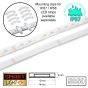 12V/3M SMD 5050 IP67 Sealed Waterproof Strip 180 LED - RGB+WARM WHITE