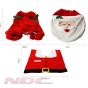 Santa 3 PC Toilet Seat Cover Rug Set
