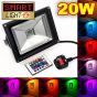 L874 -- SmartLight RGB LED Flood Light with Remote UK PLUG - 20W