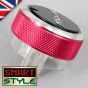 RED Aluminium Air-Con Knob Set for Ford Focus