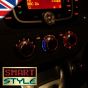 DARK BLUE Aluminium Air-Con Knob Set for Ford Focus