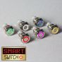 1 x SmartSwitch 18mm 12v Angel Eye Halo Illuminated LED Switch - ALL TYPES