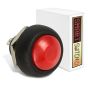 1 x SmartSwitch SPST 12mm Round Momentary Plastic Button - RED