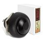 1 x SmartSwitch SPST 12mm Round Momentary Plastic Button - BLACK