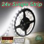 5050 1-20M LED Flexible 24V Strip - WHITE
