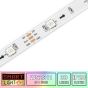 30 LED/M WS2811 / SMD 5050 RGB Addressable LED Strip IP20 (White PCB)
