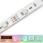 30 LED/M WS2811 / SMD 5050 RGB Addressable LED Strip IP67 (White PCB)