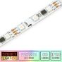 60 LED/M WS2811 / SMD 5050 RGB Addressable LED Strip IP20 (White PCB)