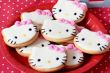 2 x Novelty Pink Hello Kitty Cartoon Cookie Cutter Cake Biscuit Decorating