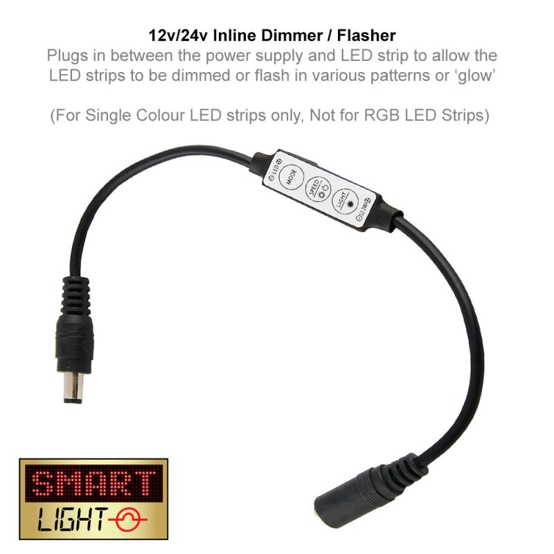 12V/24V Inline LED Dimmer