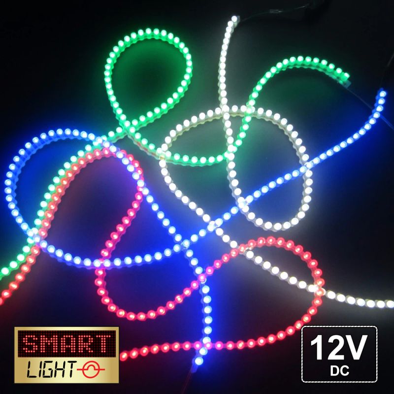 12V IP68 Waterproof Silicon/Rubber Flexible DIP LED Strip Light *Fish Tank/Car*