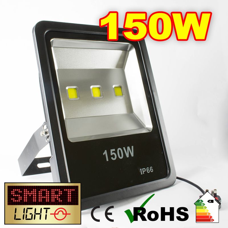 Flat Cool White LED Flood Light - 150W