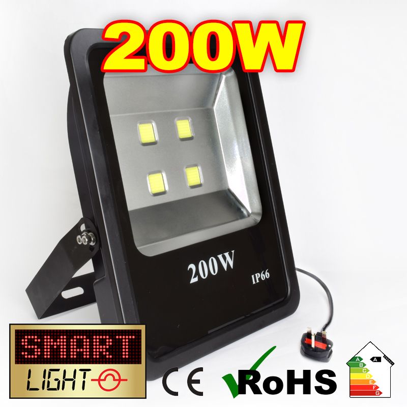 Flat Cool White LED Flood Light - 200W