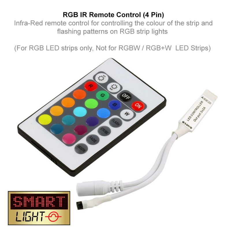 IR Remote Control for RGB LED Lights