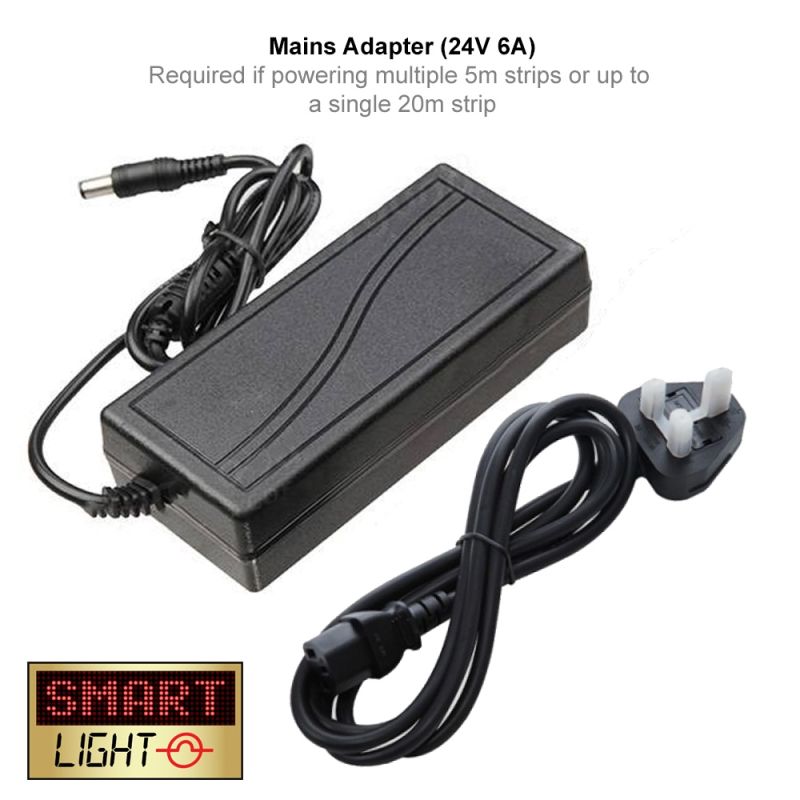 24V/6A AC ADAPTOR for LED lights