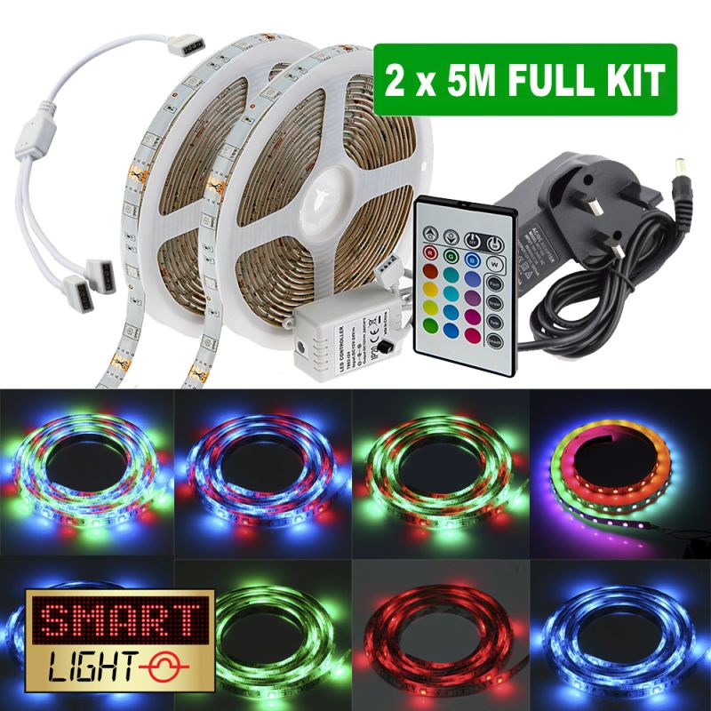 2 x 5M RGB Kit IP65