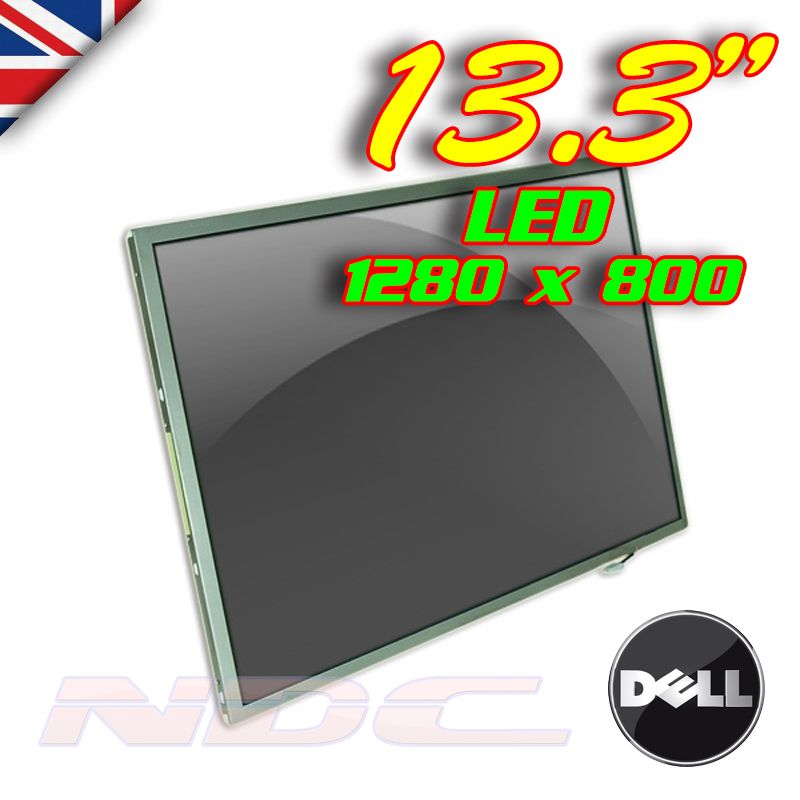 LCD027 -- Dell 13.3" Laptop LCD Screen LED Glossy WXGA - 301F4