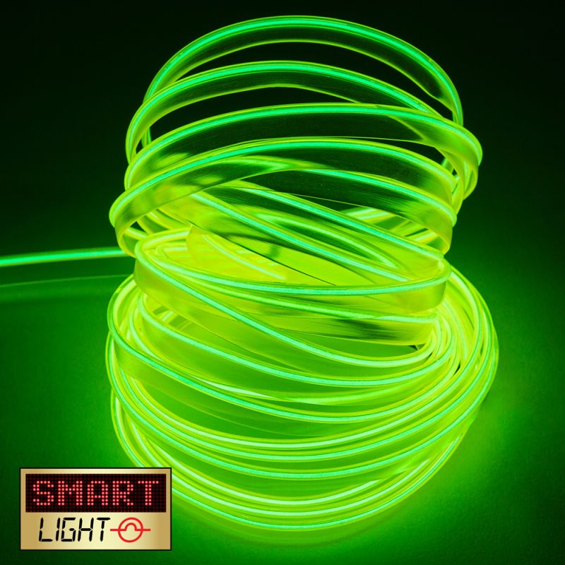 5M EL Wire (Wire Only) - Ice Green