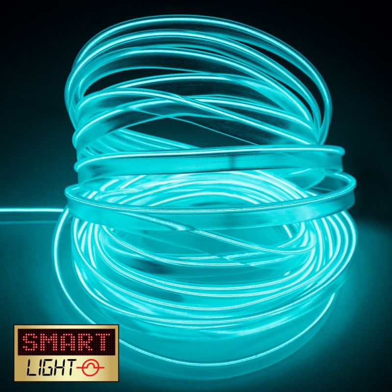 5M EL Wire (Wire Only) - Ice Blue