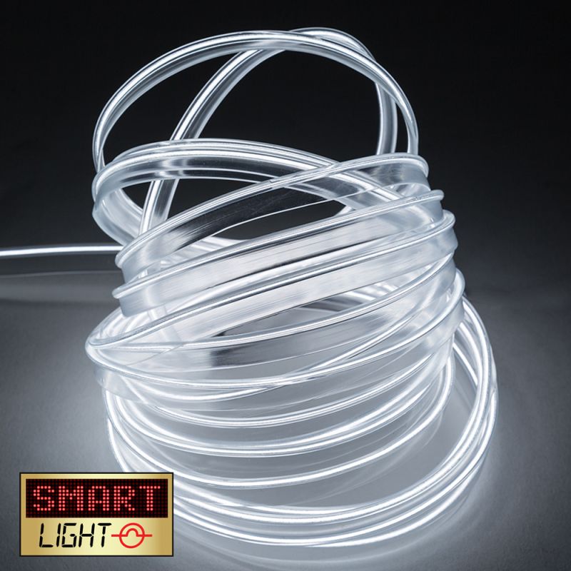 COOL WHITE Sewable/Weltable Electroluminescent (EL) Wire 