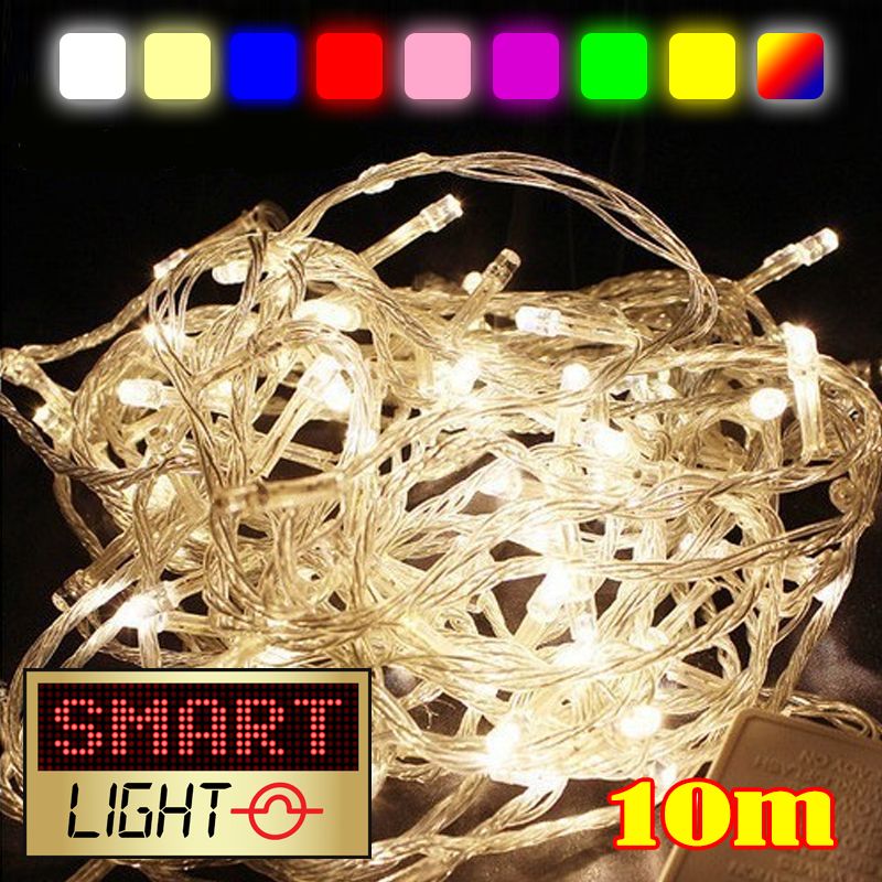 SmartLight Multifunction LED Fairy/String Lights - 10m/100LED
