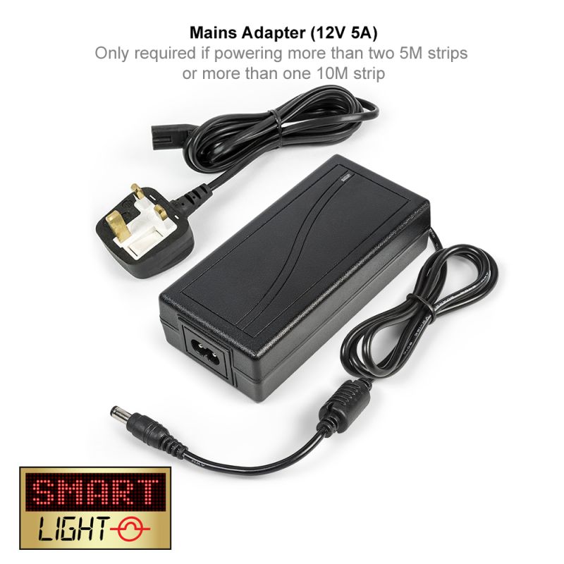 12V/5A AC ADAPTOR for LED lights