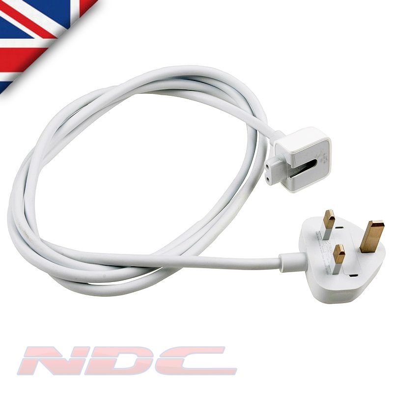 UK 1.8m Power Exension Cable for Apple