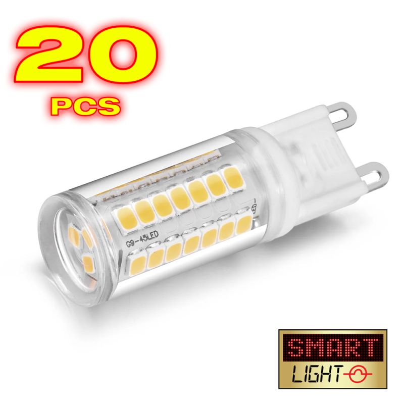 20 x G9 LED Bulb 5W / Cool White