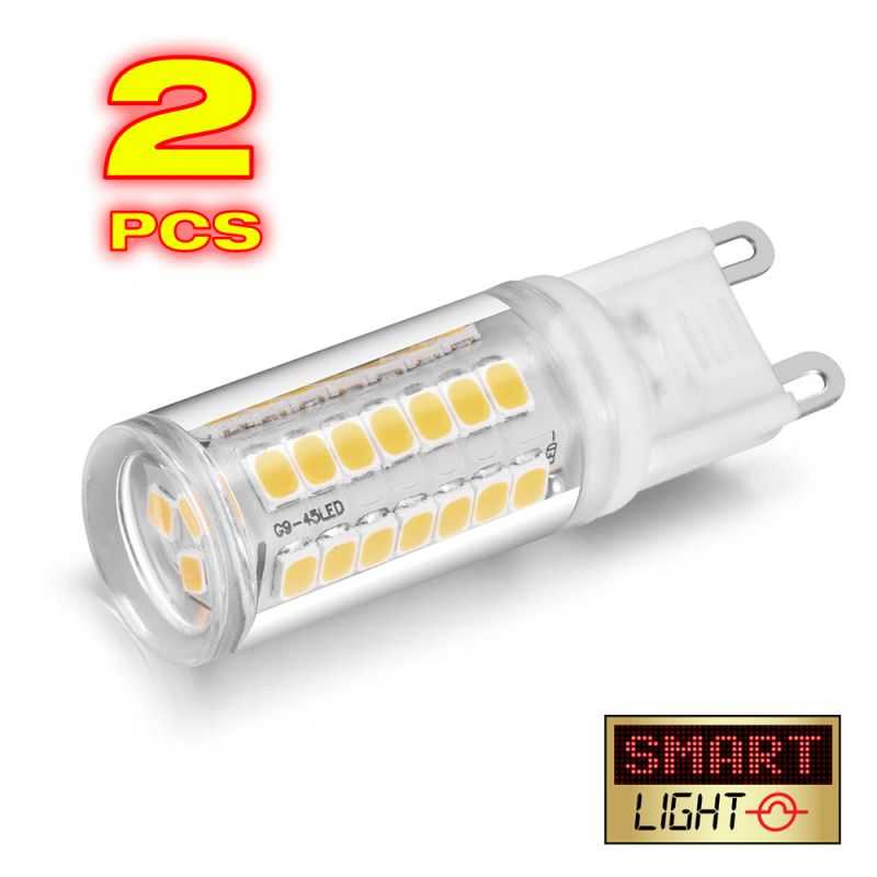 2 x G9 LED Bulb 5W / Cool White