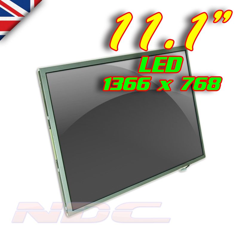 LCD200 -- Toshiba 11.1" Laptop LCD Screen LED Matte WXGA - NRL75-DEWAX14B