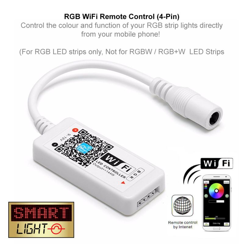 WiFi Remote for RGB LED Lights